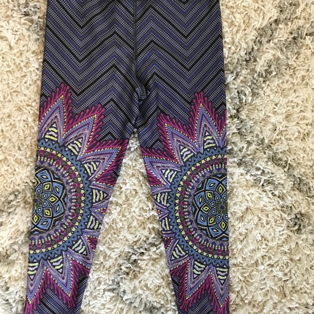 Colorful yoga pants